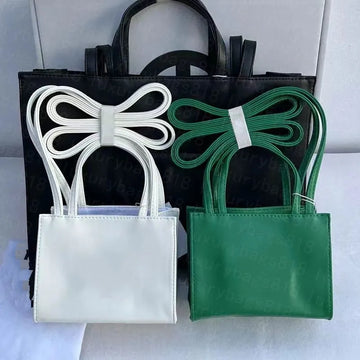 Designer 2 Sizes Mini Shoulder Bags Soft Leather Handbags Women Handbag Crossbody Luxury Tote Fashion Shopping Pink White Purse Satchels Bag